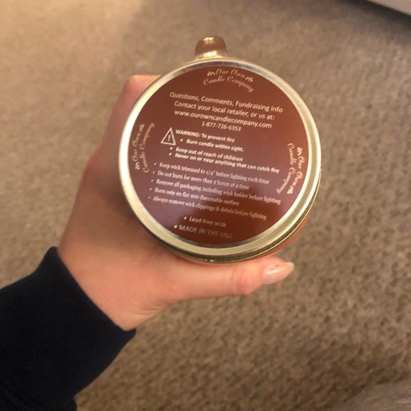 NWOT never used blood orange candle - Picture 3 of 3